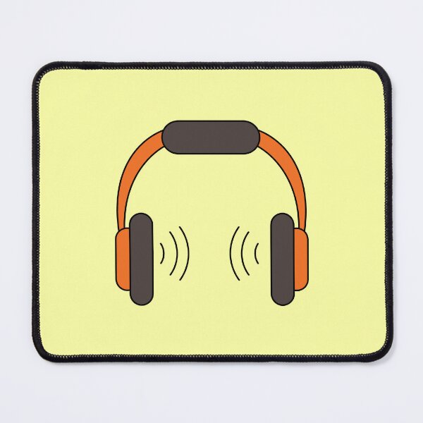 Item preview, cute headphone designed and sold by wordspotrayal.