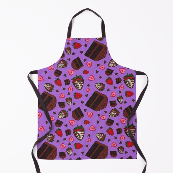 Item preview, Chocolate Strawberry Pattern (Lavender) designed and sold by honeybeepaper.