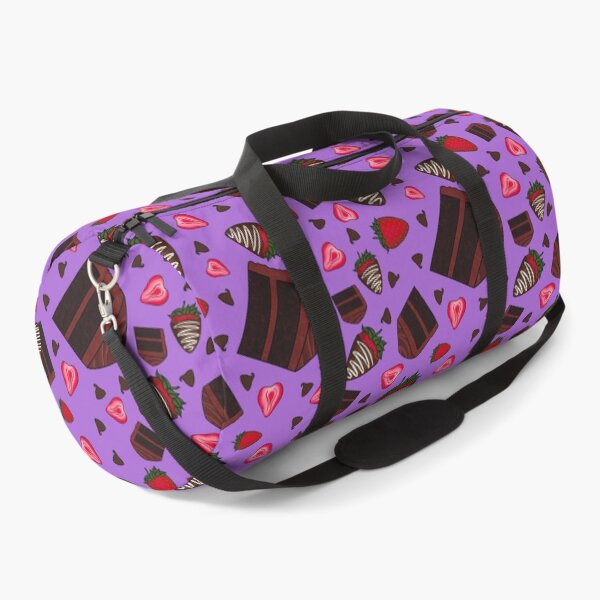 Item preview, Chocolate Strawberry Pattern (Lavender) designed and sold by honeybeepaper.