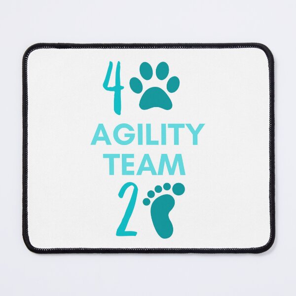 Item preview, Agility team 4 legs and 2 feet in turquoise designed and sold by PausePapote.