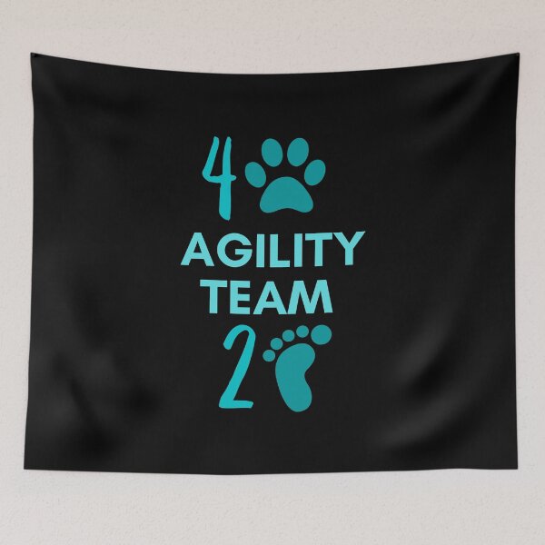 Item preview, Agility team 4 legs and 2 feet in turquoise designed and sold by PausePapote.