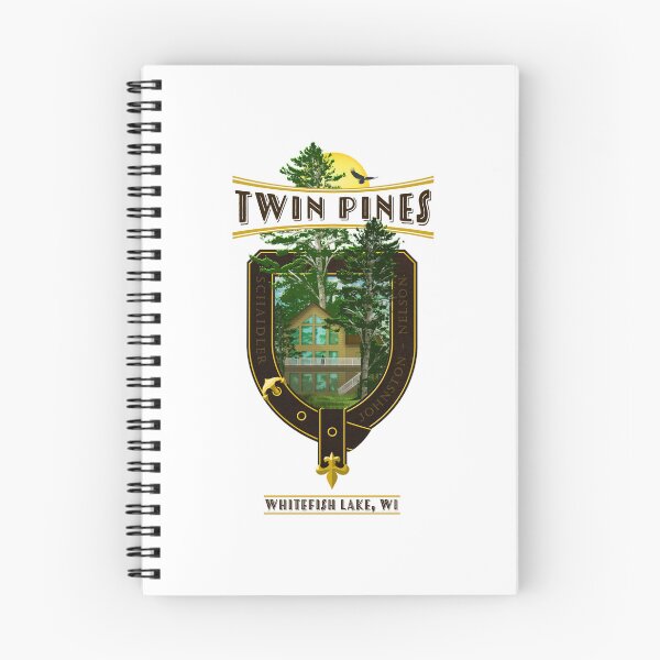 Item preview, Twin Pines Lodge Logo designed and sold by WASchaidler.