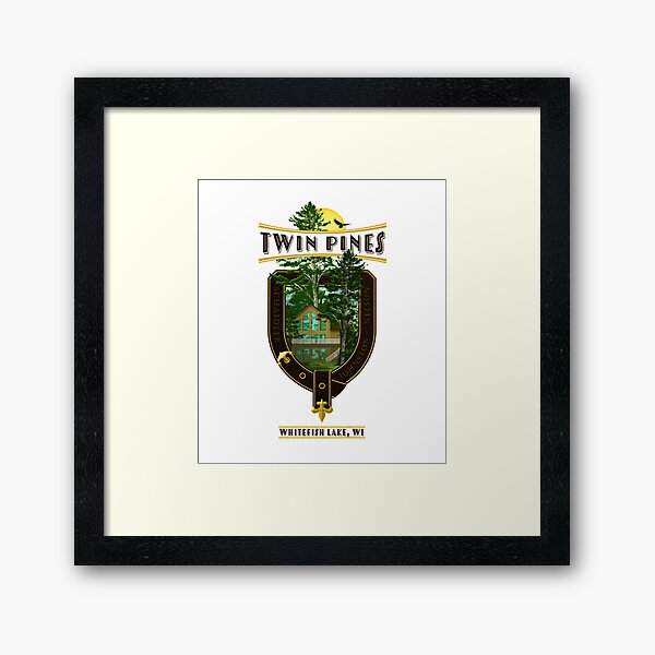 Item preview, Logo de la loge des pins jumeaux designed and sold by WASchaidler.