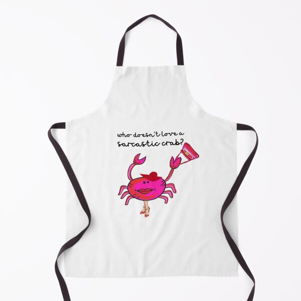 Item preview, SARCASTIC PINK CRAB designed and sold by EllieMonroe.