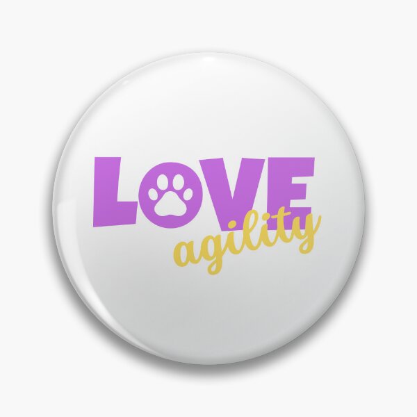 Item preview, Love agility in purple and yellow designed and sold by PausePapote.