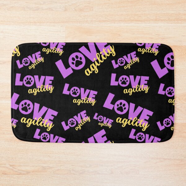 Item preview, Love agility in purple and yellow designed and sold by PausePapote.