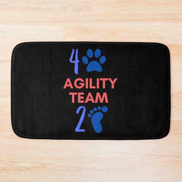 Item preview, Agility team 4 legs and 2 feet in blue and red designed and sold by PausePapote.