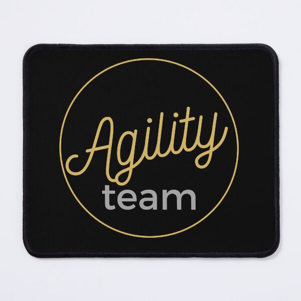 Item preview, Copy of Agility team in gold and gray in a circle designed and sold by PausePapote.