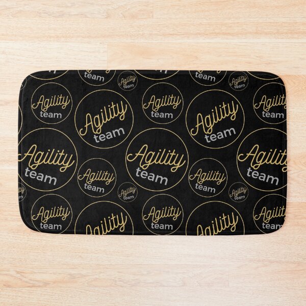 Item preview, Copy of Agility team in gold and gray in a circle designed and sold by PausePapote.