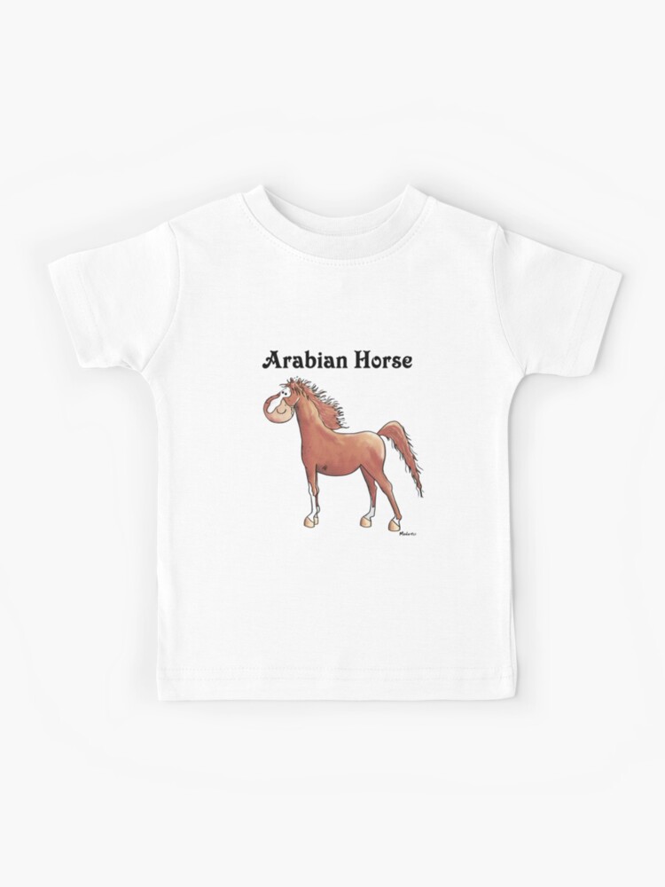 Cute Arabian Horse Cartoon - Gift - Horses