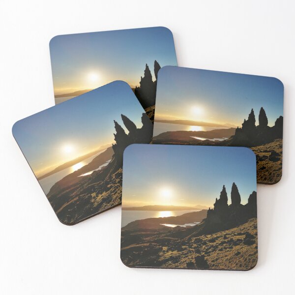 Item preview, Sunrise at the Old Man of Storr, Isle of Skye  designed and sold by AmyPhotographer.