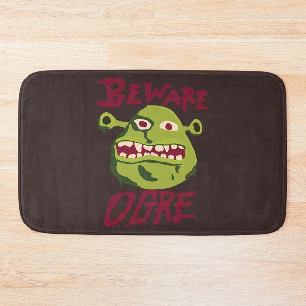 Item preview, Beware Ogre Shrek Sign   designed and sold by goldmass.