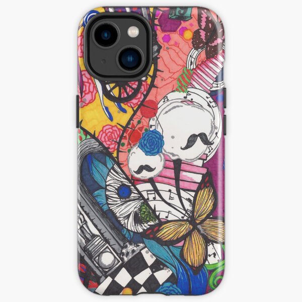 PMMM Puella Magi Madoka Magica Witch Print iPhone Tough Case