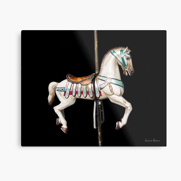 Carousel Horse 2 Metal Print