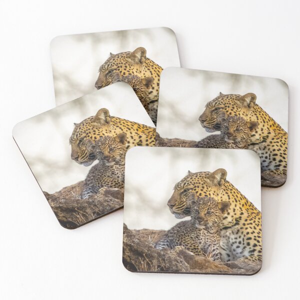 Item preview, Leopard With Cub designed and sold by Wild Images.