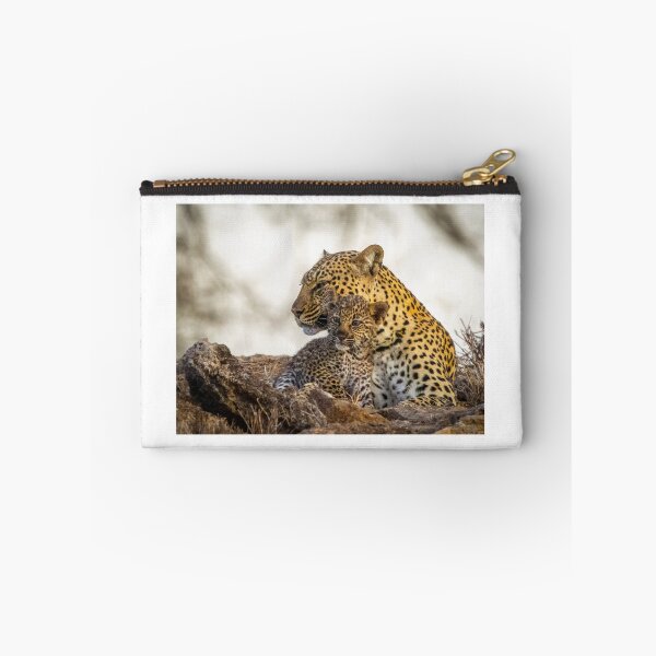 Item preview, Leopard With Cub designed and sold by Wild Images.