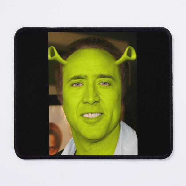 Item preview, Nicolas Cage as Shrek designed and sold by goldmass.