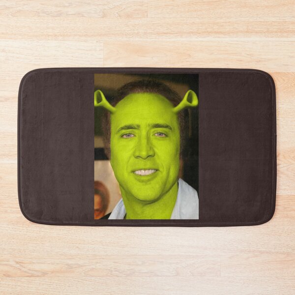 Item preview, Nicolas Cage as Shrek   designed and sold by goldmass.