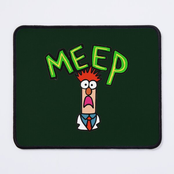 Item preview, Mee.p Muppe.t Beaker with green text    designed and sold by casillasjas.