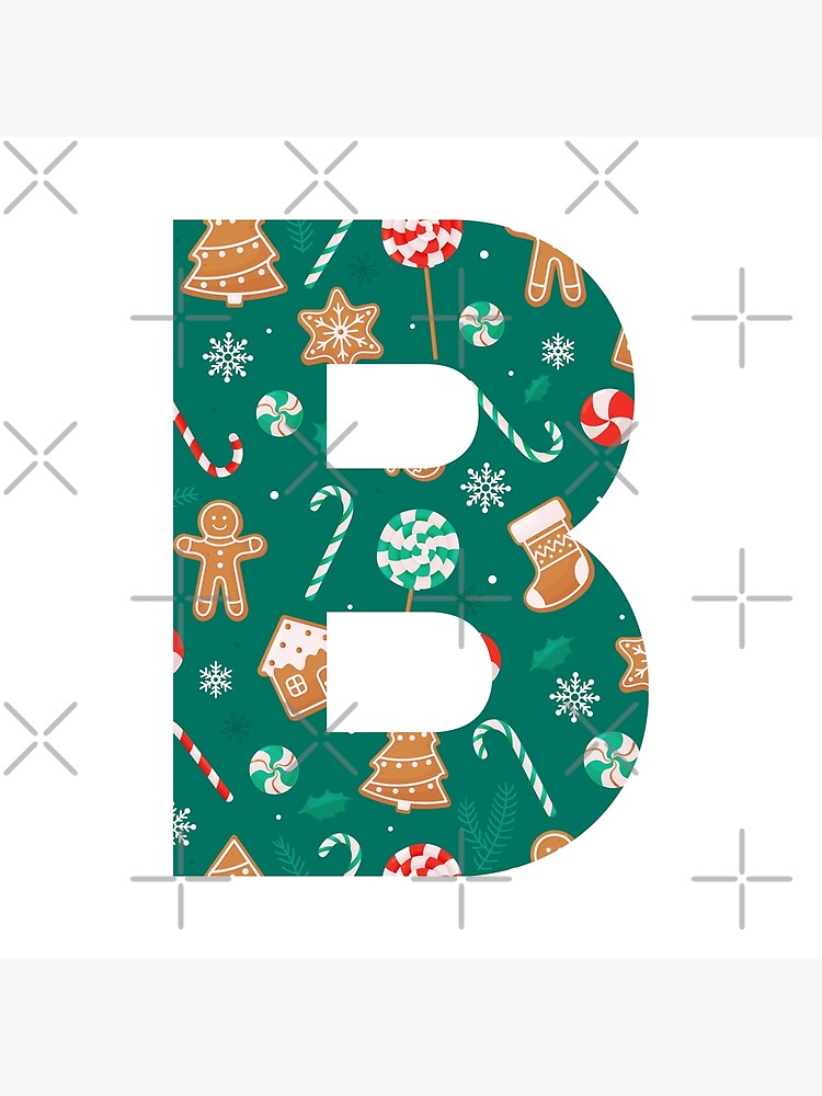 Buchstabe - Letter B  Christmas lettering, Christmas alphabet, Alphabet  images