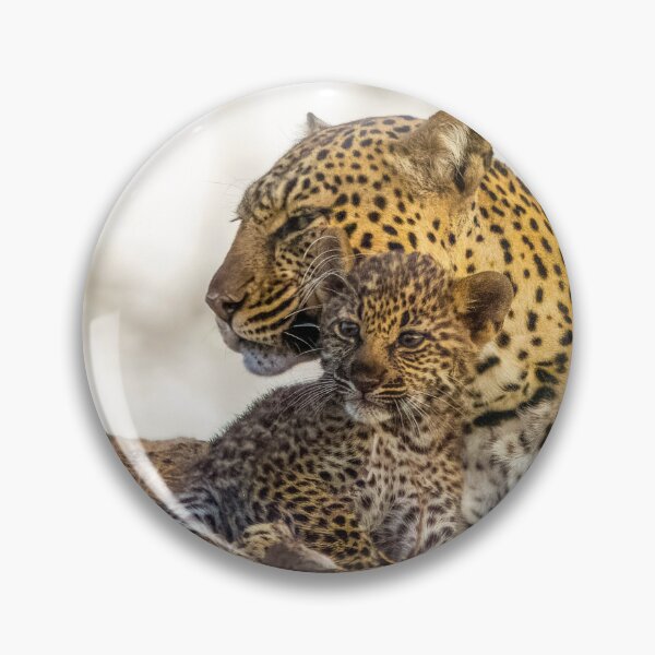Item preview, Leopard With Cub designed and sold by Wild Images.