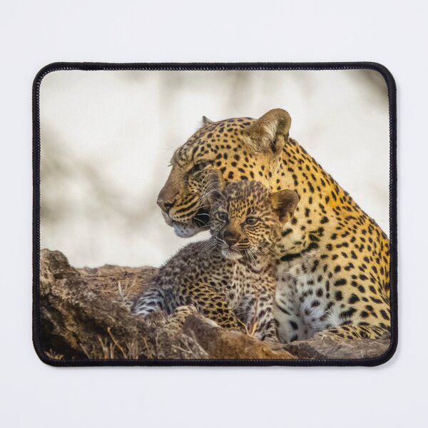 Item preview, Leopard With Cub designed and sold by Wild Images.