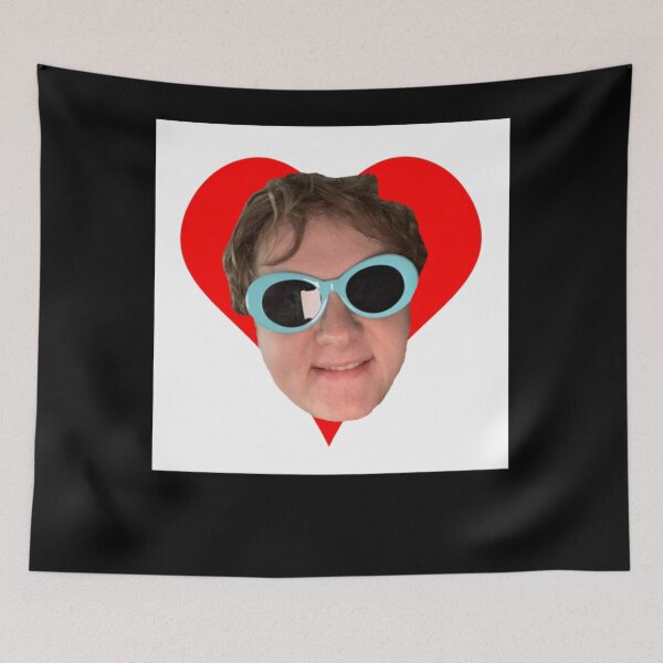 Item preview, Lewis Capaldi Heart And Sunglasses designed and sold by ALFONSOBRADY.