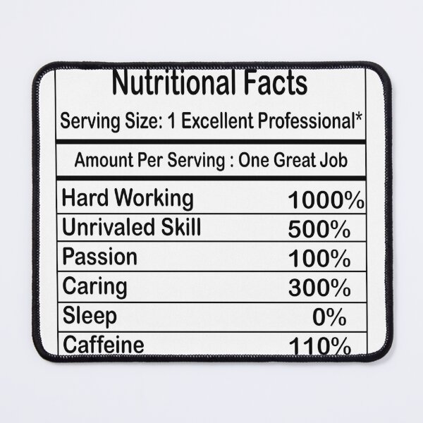 Item preview, Botanist Nutritional Facts designed and sold by tejoi.