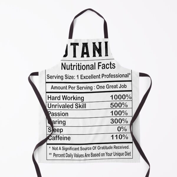 Item preview, Botanist Nutritional Facts designed and sold by tejoi.