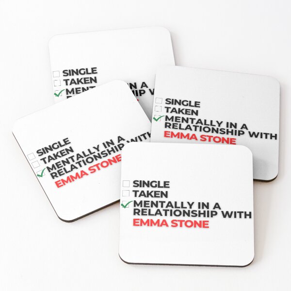 Item preview, Mentally In A Relationship With Emma Stone designed and sold by Itsheartshop.