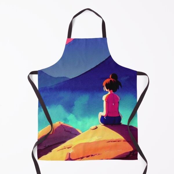 Item preview, Yoga Sunset in water color 02 designed and sold by printiesart.