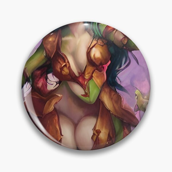 Item preview, Overlapped Orc and Female Warrior Fantasy Mutant Totem designed and sold by Chubuter.