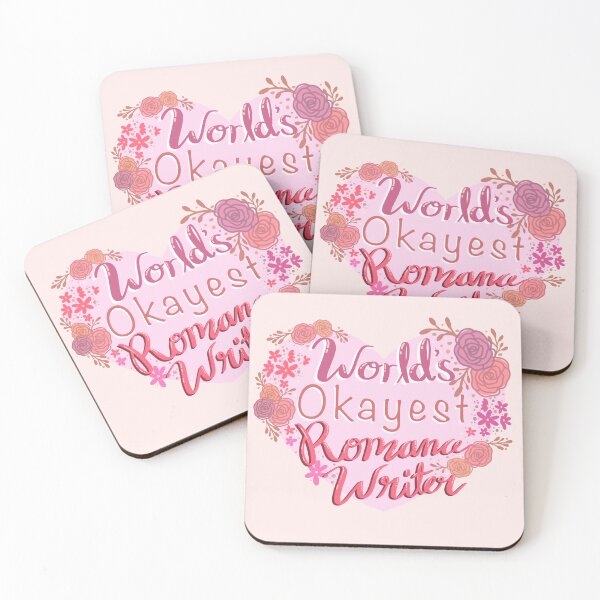 Item preview, Worlds Okayest Romance Writer Purple Heart Variant designed and sold by MandyRosko.