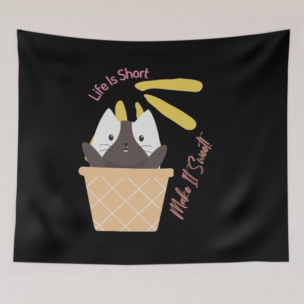 Item preview, Orange Tabby Cat Ice Cream designed and sold by TowTees.