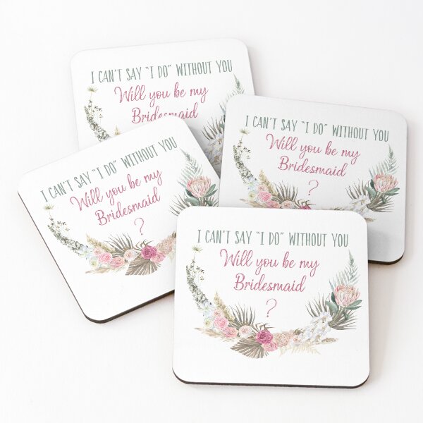 Item preview, Will You Be My Bridesmaid? designed and sold by mellibeedesigns.