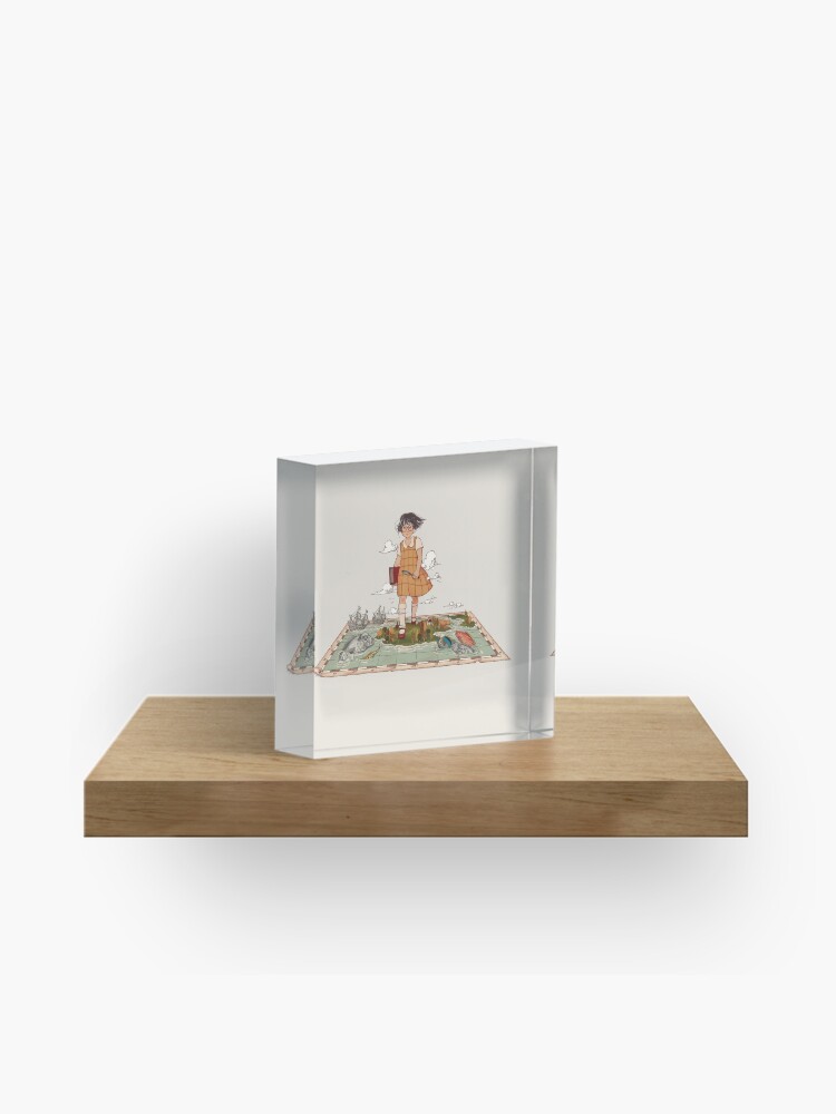 Thumbnail 1 of 5, Acrylic Block, EXPLORE designed and sold by natashasim.