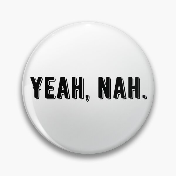 Item preview, Yeah, nah.  designed and sold by LivChrisDesigns.