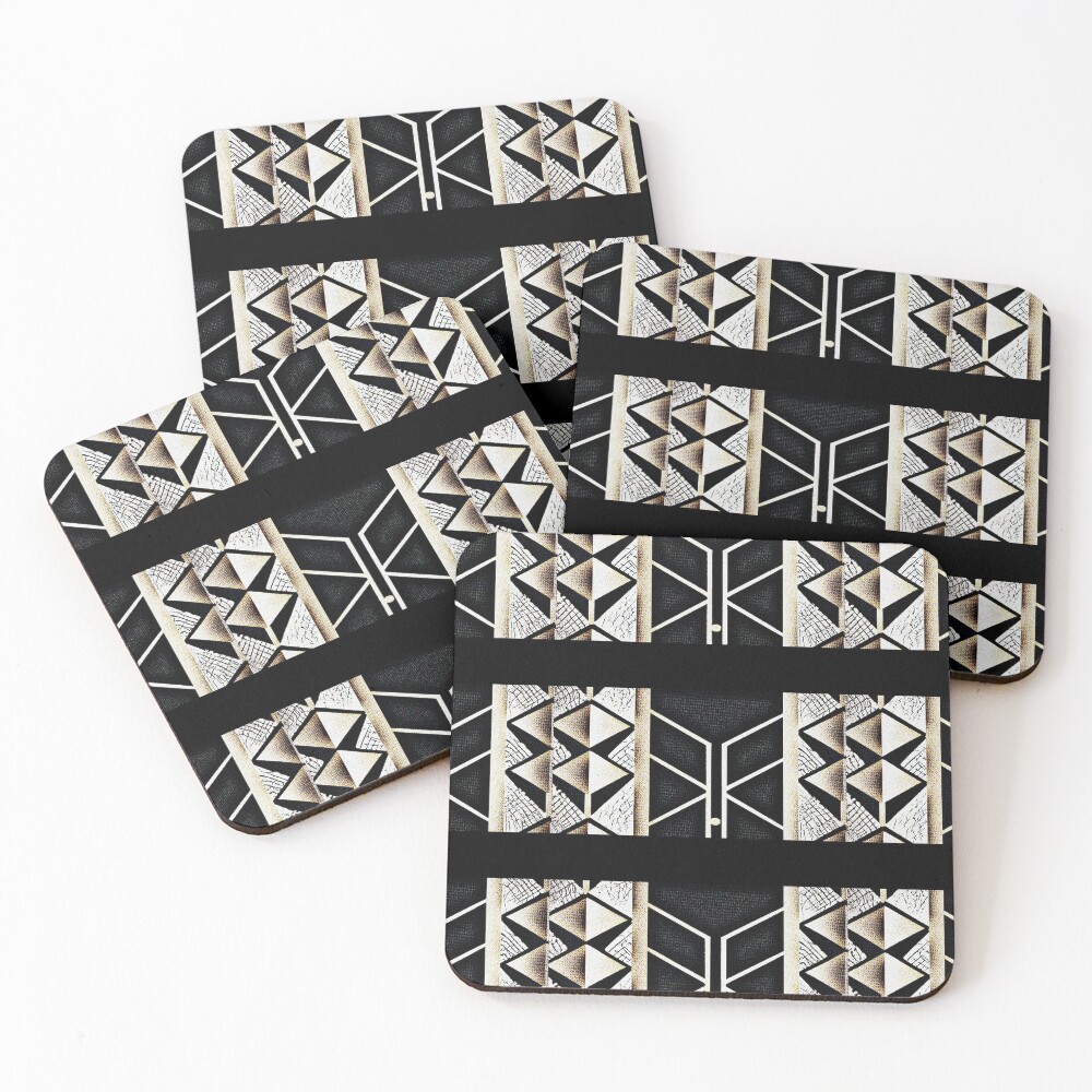 Item preview, Coasters (Set of 4) designed and sold by unbleepable.