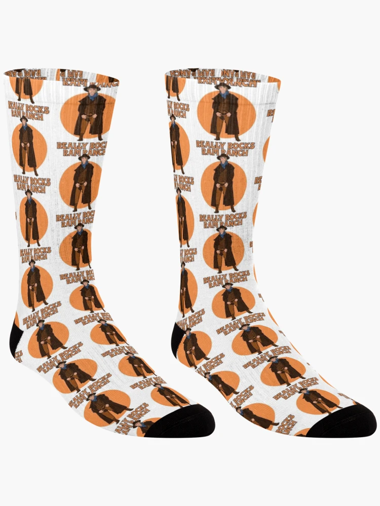 Thumbnail 3 of 5, Socks, Ram Ranch Really Rocks Copy Copy Copy designed and sold by SuddenlySomeda.