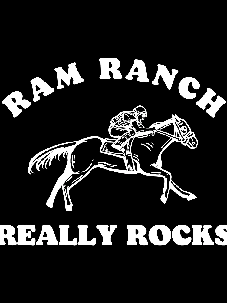 Thumbnail 3 of 3, Scarf, Ram Ranch Really Rocks! Copy designed and sold by SuddenlySomeda.