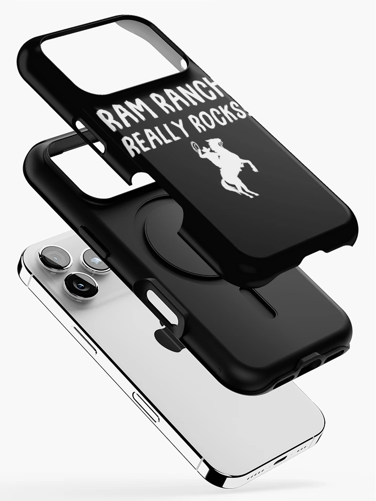 Thumbnail 2 of 4, iPhone Case, Ram Ranch Really Rocks! designed and sold by SuddenlySomeda.