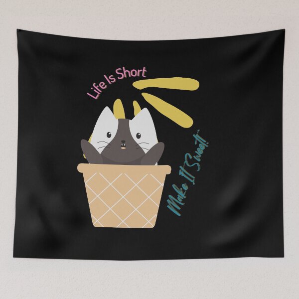 Item preview, Orange Tabby Cat Ice Cream designed and sold by TowTees.