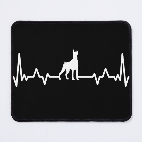 Item preview, Funny Doberman Dog Heartbeat designed and sold by shokA Design.