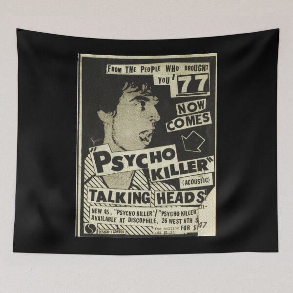 Item preview, Psycho Killer - Talking Heads designed and sold by ALFONSOBRADY.