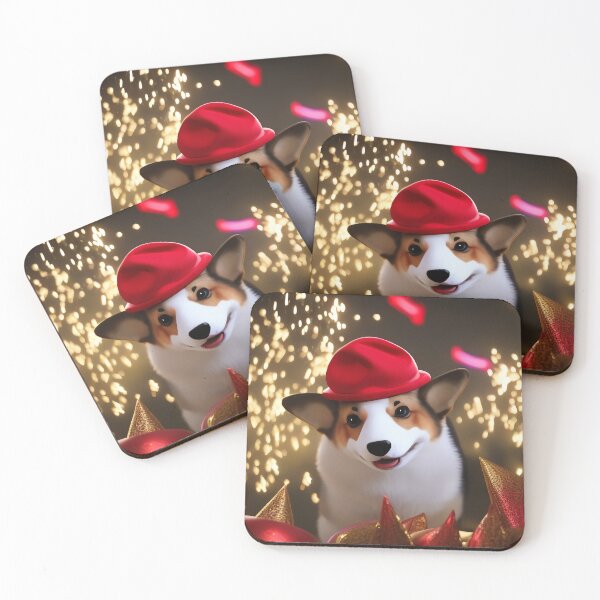 Item preview, Cheerful corgi, happy birthday, cool inscription designed and sold by artdragongift 15.