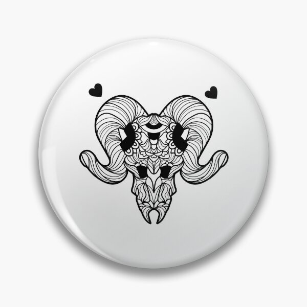 Item preview, Ram Skull Mandala designed and sold by SuddenlySomeda.