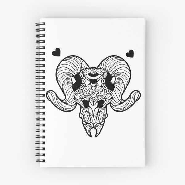 Item preview, Ram Skull Mandala designed and sold by SuddenlySomeda.