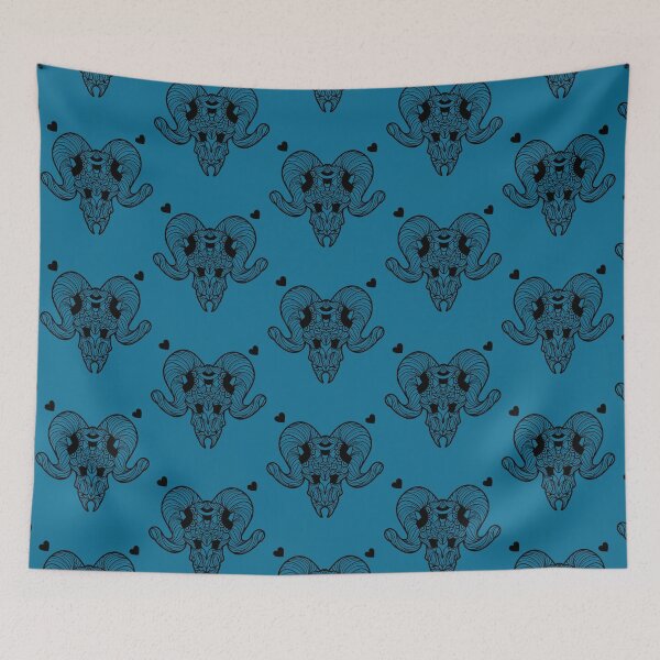 Item preview, Ram Skull Mandala designed and sold by SuddenlySomeda.