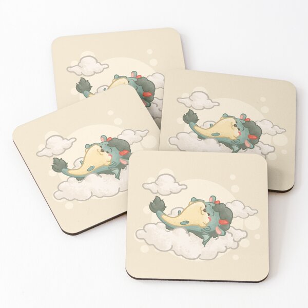 Item preview, Greeny Dragon Floating on a Cloud designed and sold by Khotekmei.