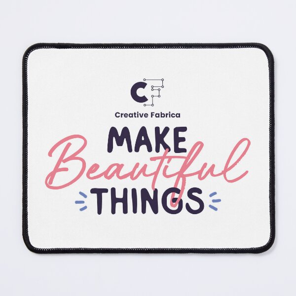 Item preview, Creative Fabrica "Make Beautiful Things" Quote designed and sold by CFMerch.